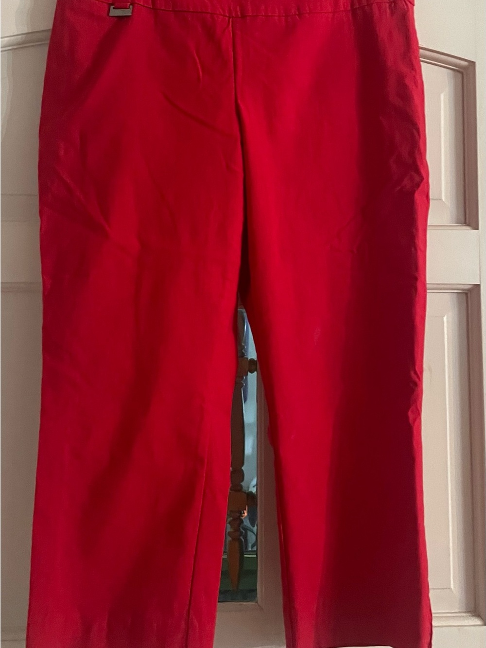 Peek Bright Red Cropped Pants